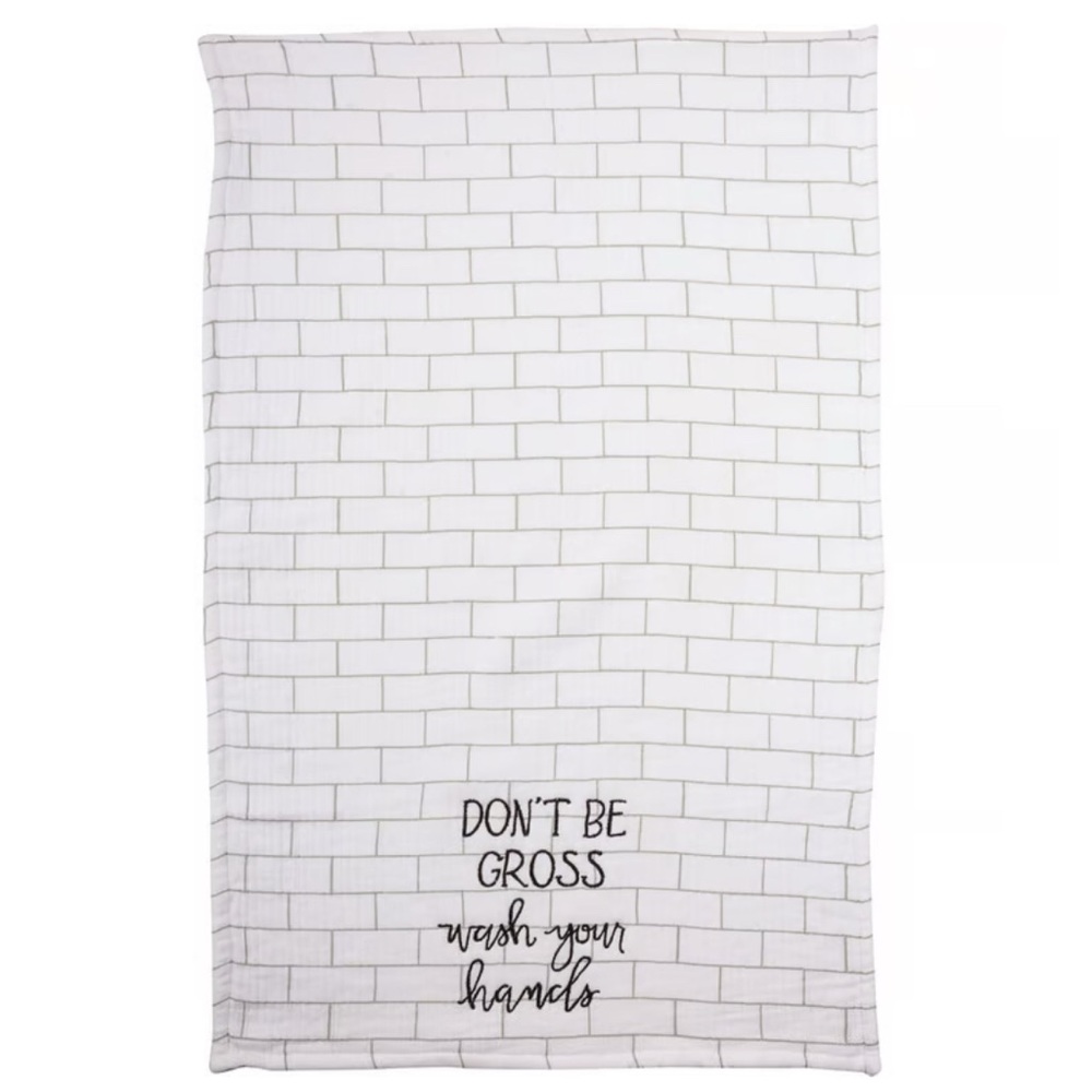 Primitives by Kathy “Don’t Be Gross” Bathroom Hand Towel